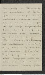Nachlass Franz Steindachner, Brief von Höhnel an Franz Steindachner (23.07.1905), Inv.Nr. 230.01, Seite 19